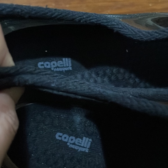 Capelli of New York black rubber ankle boots (sz 8) - Picture 9 of 15